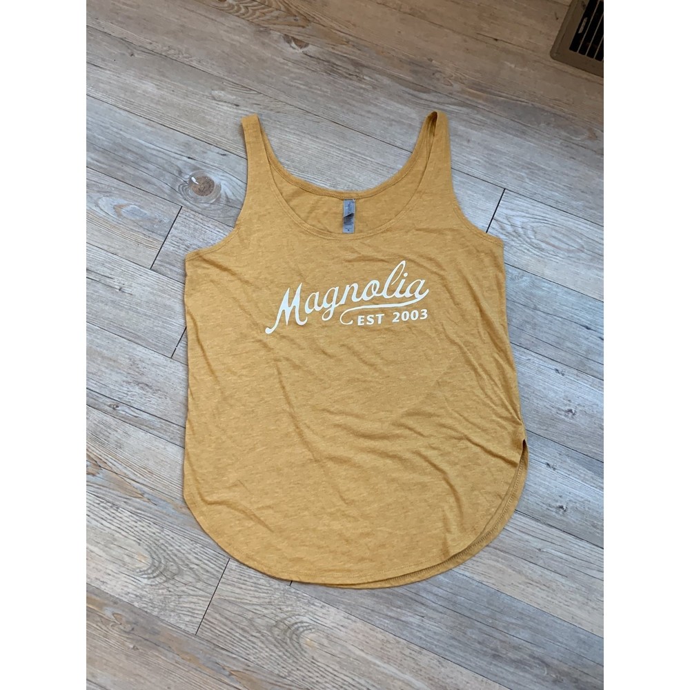 Magnolia est 2003 yellow Tank Top size M